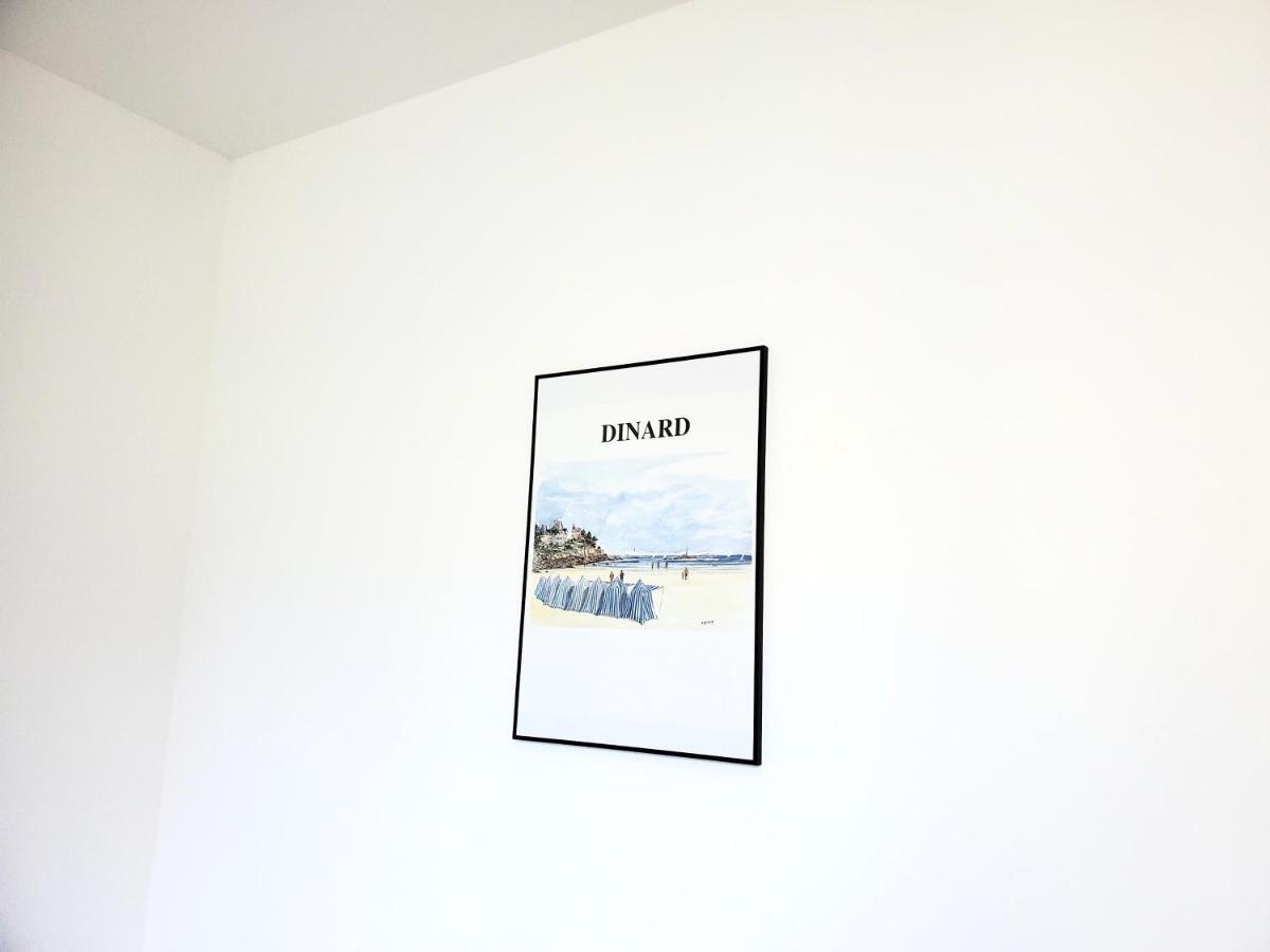 Apt Bord De Mer, Hypercentre Dinard, Parking Prive Eksteriør bilde